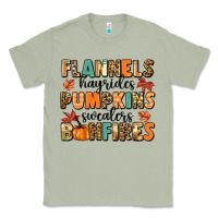 Matcha flannels hayrides pumpkinsbonfires Classic Tee - MaliasSmallBusiness