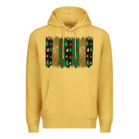 Antique Gold Christmas brush stoke Premium Hoodie - JahusDesignShop
