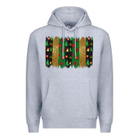 Heather Grey Christmas brush stoke Premium Hoodie - JahusDesignShop