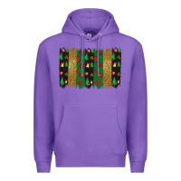 Purple Christmas brush stoke Premium Hoodie - JahusDesignShop