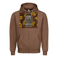 Chestnut we let the liquor talk with sunflowers Zipper Hoodie - TumblerDesignByShophia
