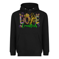 Black love crawfish mardi gras olivia Heavyweight Hoodie - OliviaCreatesArt