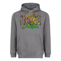 Storm love crawfish mardi gras olivia Heavyweight Hoodie - OliviaCreatesArt