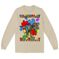 Mushroom rawsomely different autism t rex Long Sleeve Tee - Artiststas