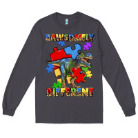 Smoke rawsomely different autism t rex Long Sleeve Tee - Artiststas