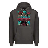 Smoke Loud and proud wrestling Mom Mother's Day Premium Hoodie - CowGirlArtShop
