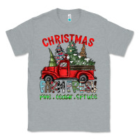 Heather Grey christmas farm fresh Classic Tee - CowhideDigitalArt