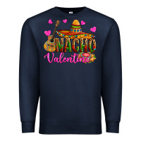 Navy nacho valentine Premium Sweatshirt - OliviaCreatesArt