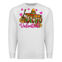 Oatmeal Heather nacho valentine Premium Sweatshirt - OliviaCreatesArt