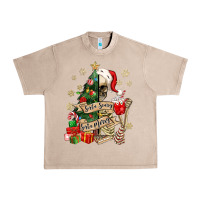 French Oak sorta scary sorta merry skeleton christmas tree Urban Heavy Tee - MaliasSmallBusiness