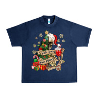 Navy sorta scary sorta merry skeleton christmas tree Urban Heavy Tee - MaliasSmallBusiness