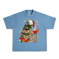 Pebble Blue sorta scary sorta merry skeleton christmas tree Urban Heavy Tee - MaliasSmallBusiness