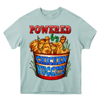 Arona powered by chicken nuggets Heavy Core Tee - AdoDesignShop