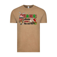 Vintage Coffee teachers always make the nice list Vintage Tee - MaliasSmallBusiness