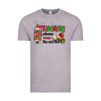 Teachers Always Make The Nice List Vintage Tee | Teevron