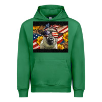 Emerald Western 4th Of July Sheep Urban Hoodie - LillyAllenDesigns