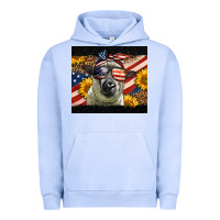 Pigment Grape Ice Western 4th Of July Sheep Urban Hoodie - LillyAllenDesigns