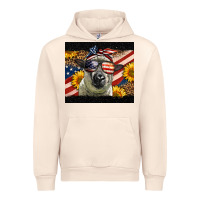 Sandshell Western 4th Of July Sheep Urban Hoodie - LillyAllenDesigns