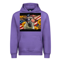 Tulip Western 4th Of July Sheep Urban Hoodie - LillyAllenDesigns