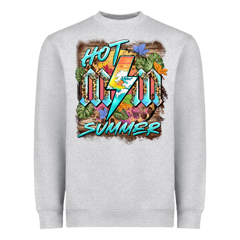 Hot Mom Summer Heavyweight Sweatshirt by BarkalooDesign | Teevron