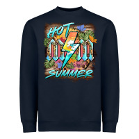 Navy hot mom summer Heavyweight Sweatshirt - BarkalooDesign