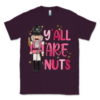 Plum yall are nuts Classic Tee - MaliasSmallBusiness