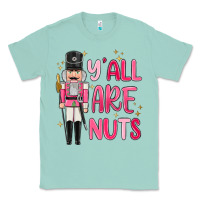 Seafoam yall are nuts Classic Tee - MaliasSmallBusiness