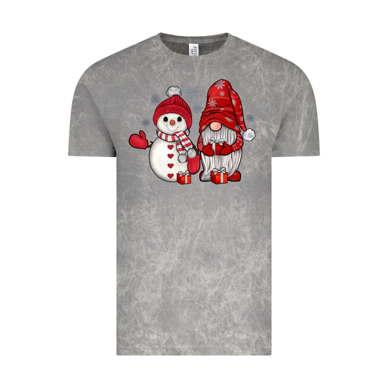Snowman Gnome Vintage Tee by JahusDesignShop | Teevron