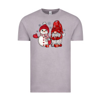 Vintage Zinc snowman gnome Vintage Tee - JahusDesignShop