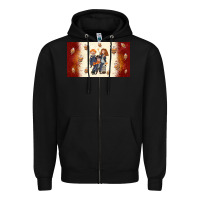 Black cartoon wizards Zipper Hoodie - TumblerDesignByShophia