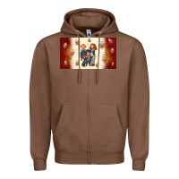 Chestnut cartoon wizards Zipper Hoodie - TumblerDesignByShophia