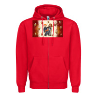 Red cartoon wizards Zipper Hoodie - TumblerDesignByShophia