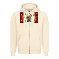 Sandshell cartoon wizards Zipper Hoodie - TumblerDesignByShophia