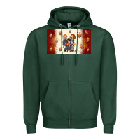 Sports Green cartoon wizards Zipper Hoodie - TumblerDesignByShophia