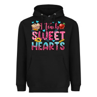 Black i teach sweet hearts olivia Heavyweight Hoodie - OliviaCreatesArt