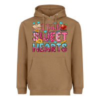 Toasted Coconut i teach sweet hearts olivia Heavyweight Hoodie - OliviaCreatesArt