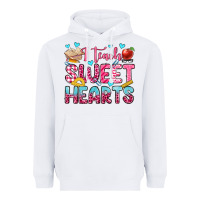 White i teach sweet hearts olivia Heavyweight Hoodie - OliviaCreatesArt