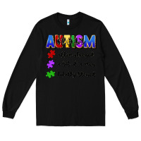 Black i'm a hot mess always stressed and proudly autism Long Sleeve Tee - Artiststas