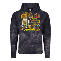 Cloud Black break your limits and outgrow yourself Vintage Hoodie - NancyCooperArtShop
