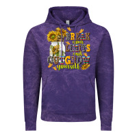 Cloud Purple break your limits and outgrow yourself Vintage Hoodie - NancyCooperArtShop