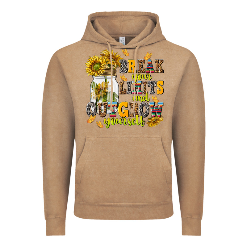 Break Your Limits And Outgrow Yourself Vintage Hoodie by NancyCooperArtShop | Teevron
