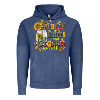 Vintage Denim break your limits and outgrow yourself Vintage Hoodie - NancyCooperArtShop