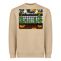 Mushroom cowhide cacti sunflowers christmas mousepad Heavyweight Sweatshirt - Jasminsmagicworld