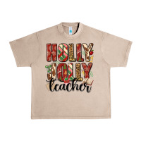 French Oak holly jolly teacher Urban Heavy Tee - MaliasSmallBusiness