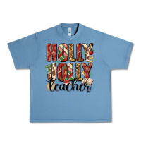 Holly Jolly Teacher Urban Heavy Tee | Teevron