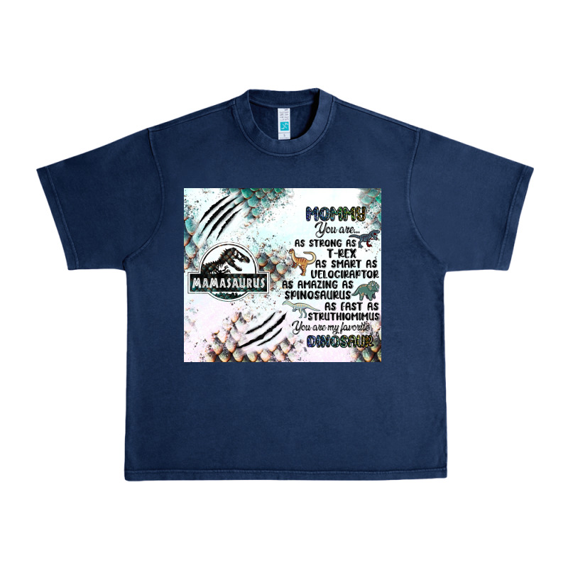 Don't Mess With Mamasaurus Urban Heavy Tee by JahusDesignShop | Teevron