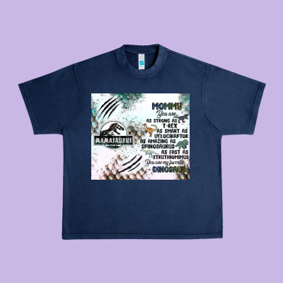 Don't Mess With Mamasaurus Urban Heavy Tee Designed By Jahusdesignshop
