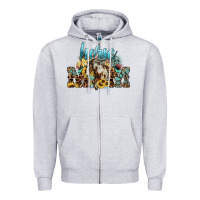 Heather Grey Horse Mom Zipper Hoodie - HowdyJamesFarm