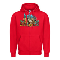 Red Horse Mom Zipper Hoodie - HowdyJamesFarm
