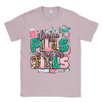 Lilac slingin' pills to pay the bills Classic Tee - MaliasSmallBusiness